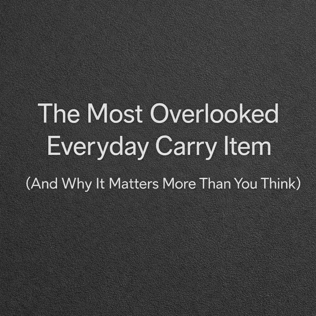 The Most Overlooked Everyday Carry Item