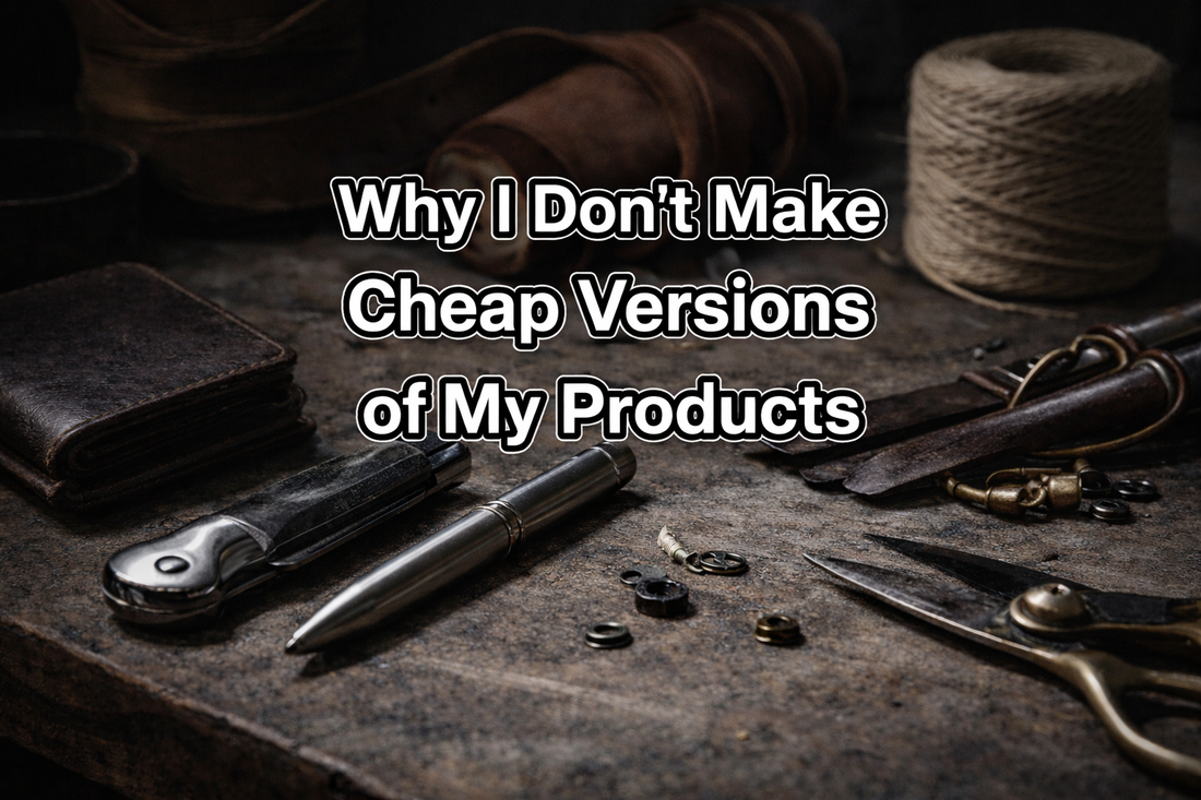 Why I Don’t Make Cheap Versions of My Products