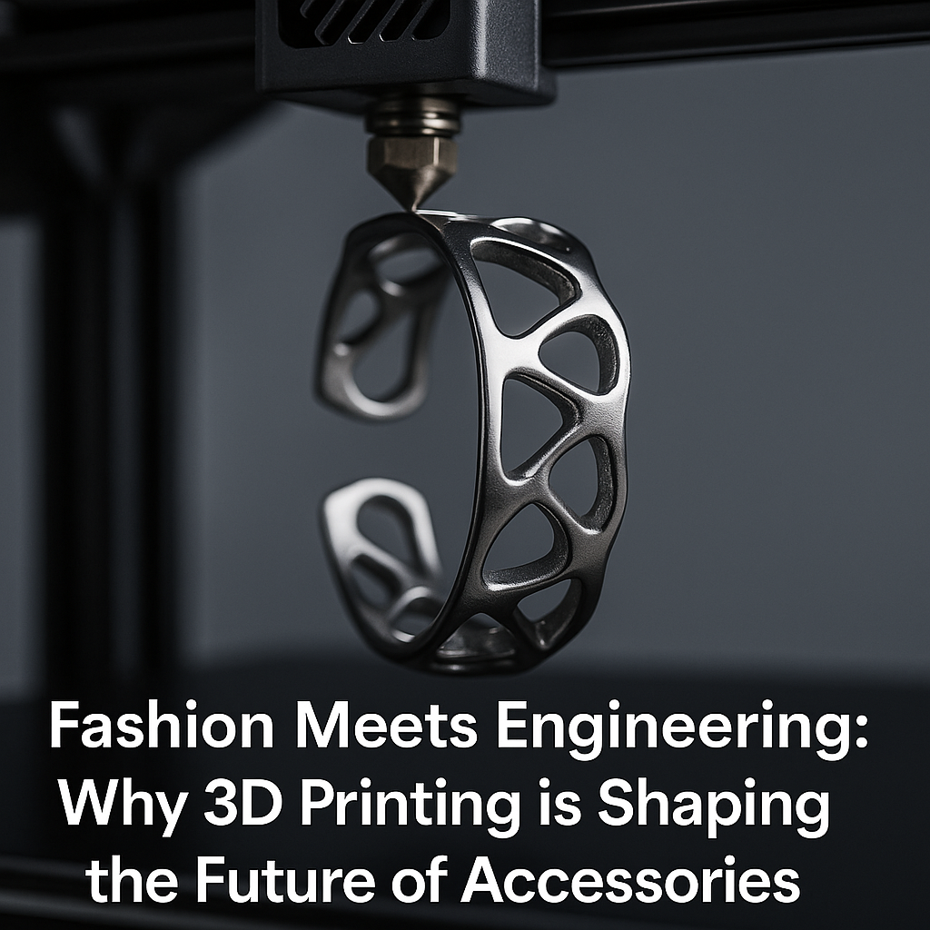 Fashion Meets Engineering: Why 3D Printing Is Shaping The Future of Accessories